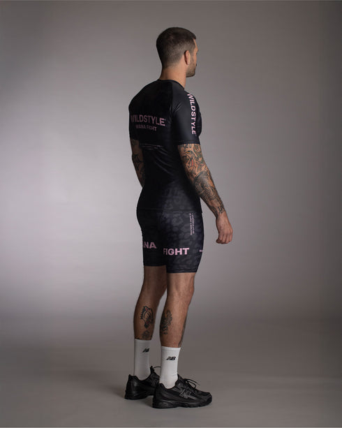 WANA (We All Need Anarchy) FIGHT Short Sleeve Rash Guard